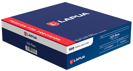 Berger/Lapua Unprimed Cases 223 Rem Rifle Brass 100/Box