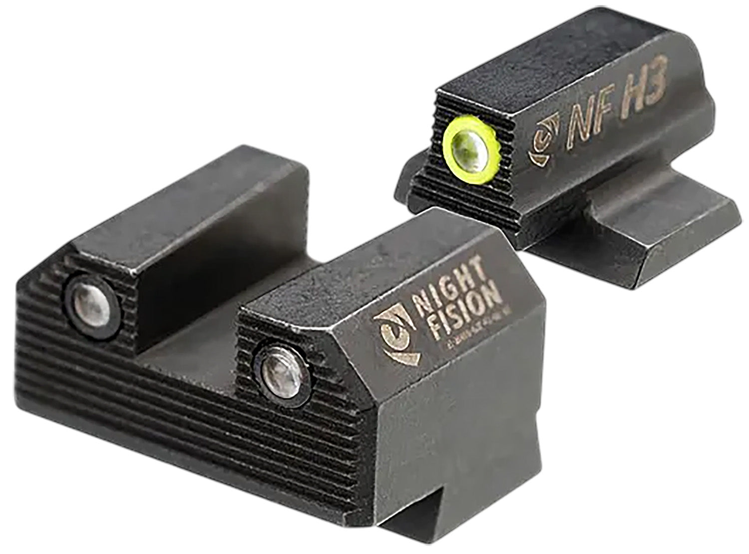 Night Fision Tritium OR Stealth Sight Set for Canik METE SF CNK-029-187-250-YGZG – Yellow Ring