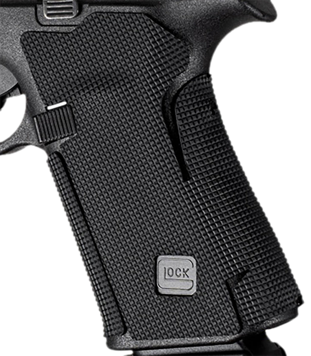Hogue 18268 Glock 43X/48 Wrapter Black Rubber Grip