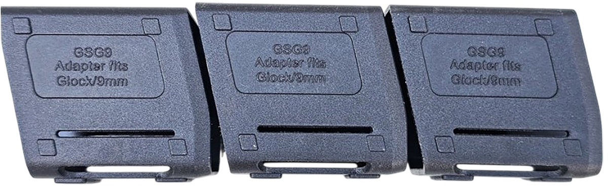 ATI 9mm Glock Magazine Adapter Black 3 Pack
