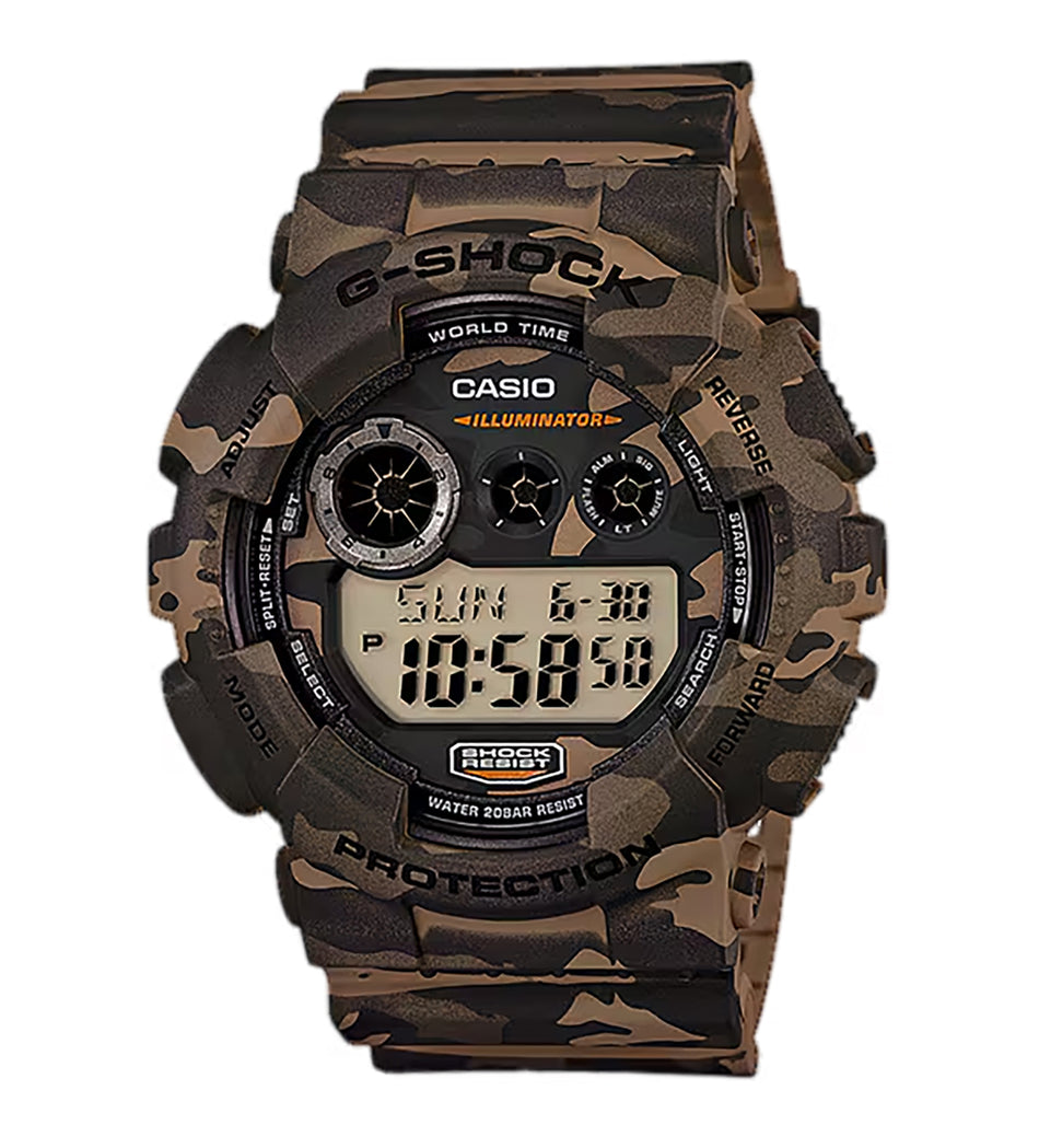 GSHOCK GD120CM5CR WOODLAND CAMO DIGITAL CAMO