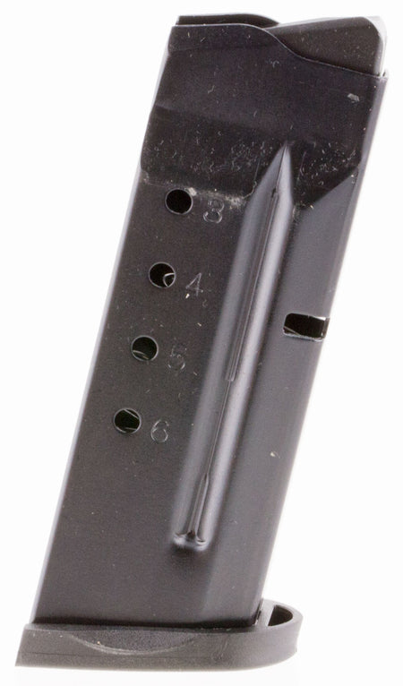 ProMag SMI29 6rd .40 S&W Magazine Compatible with S&W M&P Shield Blued Steel