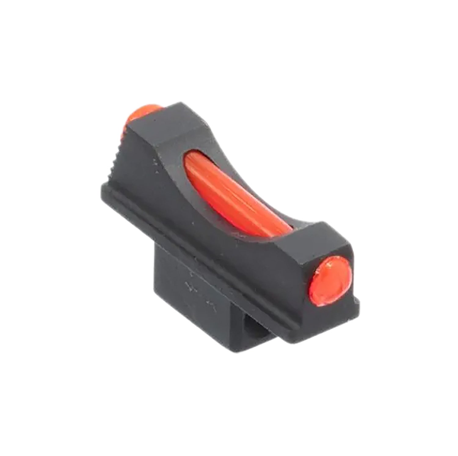 Wilson Combat 1053FOR180 Front Sight Red Fiber Optic, Black Frame - Colt Python/Anaconda