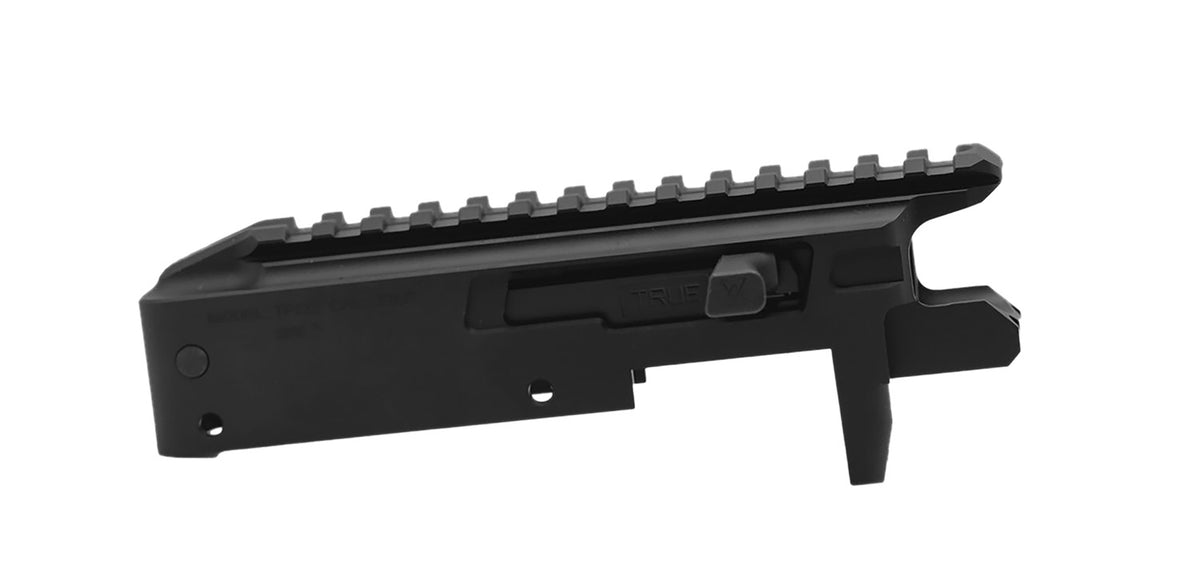 True Precision TP1022CMPRCBLBL TP/22 Black Anodized Receiver Set Black Bolt