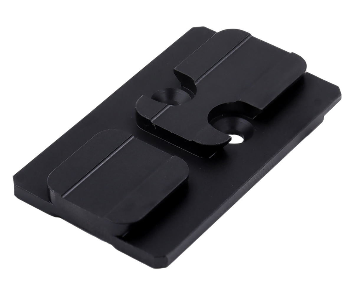 XS Sights GLOM001SM1ACRO Glock MOS ACRO Footprint Optic Mounting Plate Nitride Steel Black