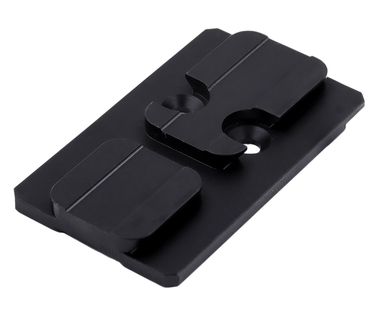 XS Sights GLOM001SM1ACRO Glock MOS ACRO Footprint Optic Mounting Plate Nitride Steel Black