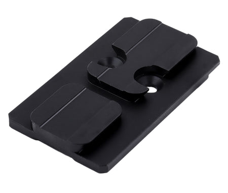XS Sights GLOM001SM1ACRO Glock MOS ACRO Footprint Optic Mounting Plate Nitride Steel Black