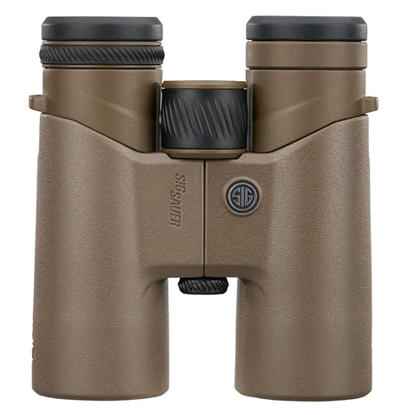 Sig Sauer Zulu4 HD 10x42mm Coyote Tan Aluminum Rubber Armor Schmidt-Pechan Prism Binocular