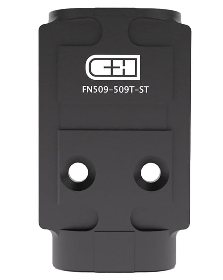 C&H Precision Steel Optic Adapter Plate FN 509/510/F545 Holosun 509T Black