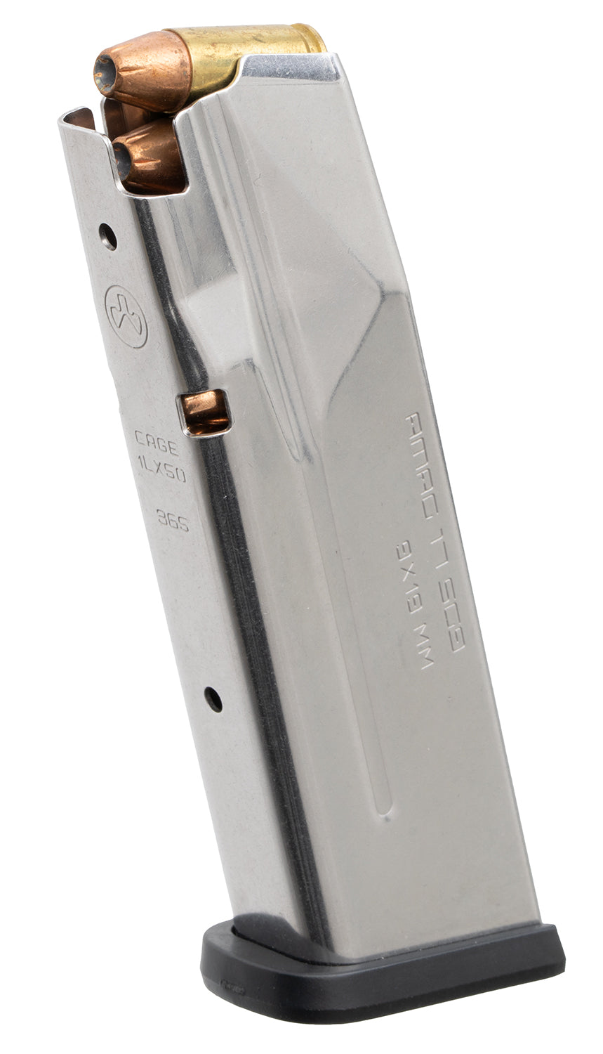 Magpul MAG1486SST SIG P365 AMAG SG9 17-Round 9mm Stainless Steel Handgun Magazine