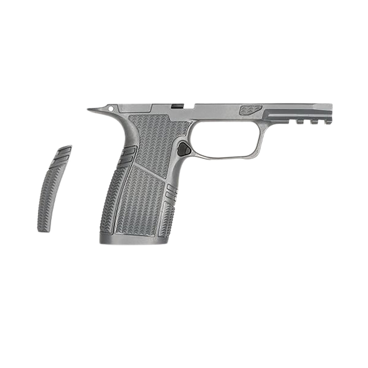 Tyrant CNC Grey Snub Nose Grip Module for Sig Sauer P365