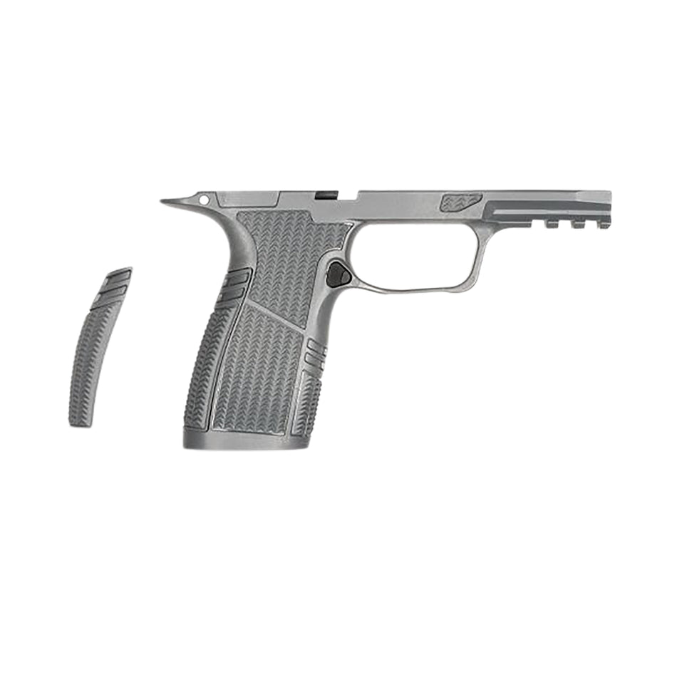 Tyrant CNC Grey Snub Nose Grip Module for Sig Sauer P365