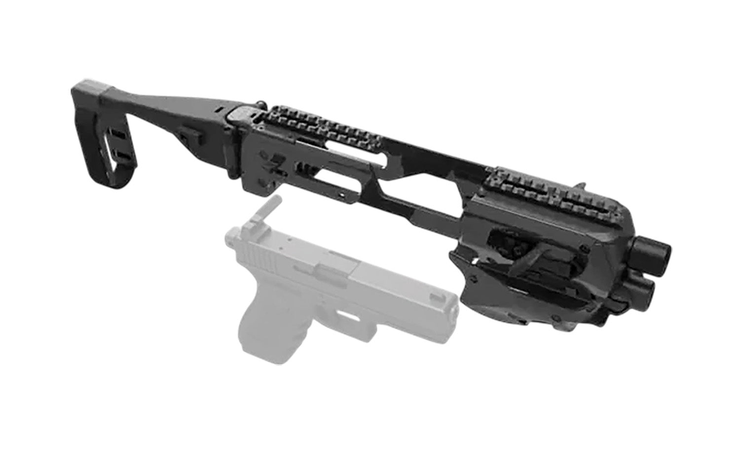 Meta Tactical MCKGEN3 Black Synthetic Micro Conversion Kit Fits Glock Gen 3