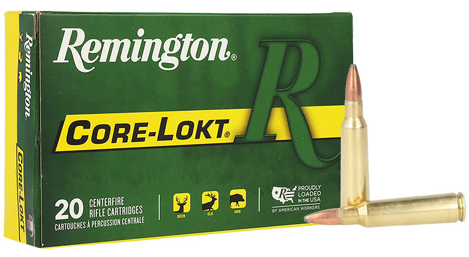 Remington Core-Lokt .250 Savage 100 grain Pointed Soft Point ammunition