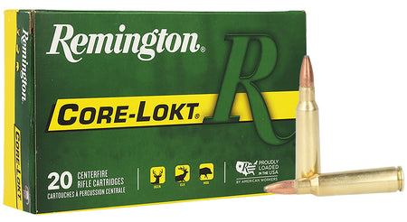 Remington Core-Lokt .250 Savage 100 grain Pointed Soft Point ammunition