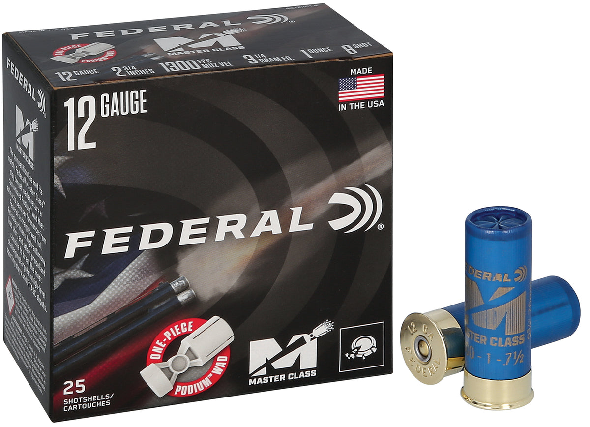 Federal  #8 12 Gauge 1 oz 2.75 in