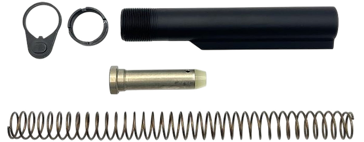 LBE Unlimited AR-Style H1BUFKT Buffer Tube Kit Black