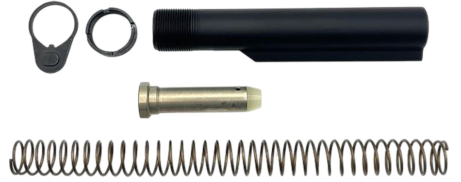 LBE Unlimited AR-Style H3BUFKT Buffer Tube Kit Black