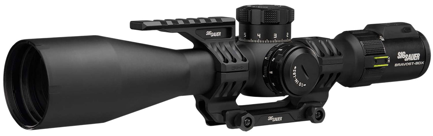 Sig Sauer SOBBDX65102 Bravo6T BDX 5-30x56mm 35mm FFP Black Illuminated MRAD 2.0 Riflescope