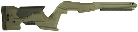 Archangel AAP1022OD Fixed Precision Stock with Adjustable Cheek Riser OD Green Synthetic for Ruger 10/22 Rifles