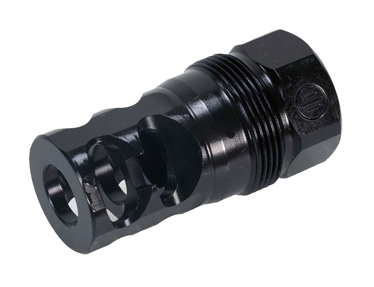 Primary Weapons FRC 2-Port Compensator .223 Rem 1/2x28 Threads 1.80" Length Black Finish
