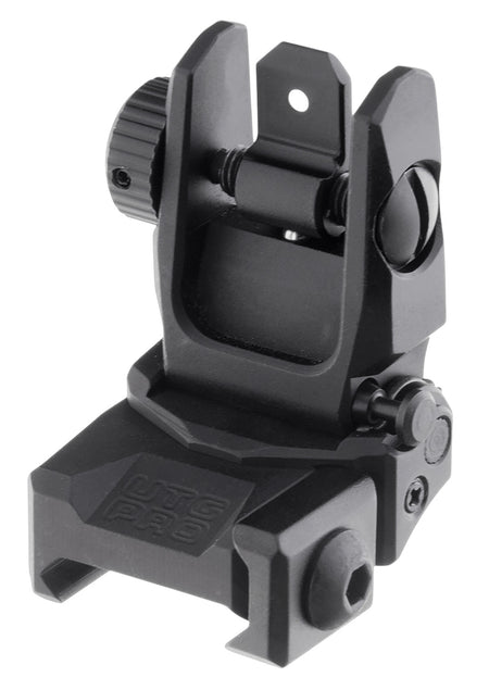 Leapers Flip-Up Rear Sight Picatinny Weaver Mount TLURS55
