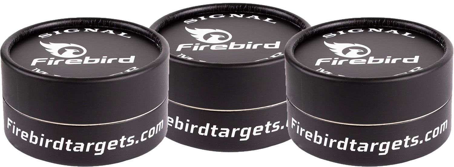 Firebird USA SMO Universal Firearm Orange Signal Marker 65mm Reactive Target 3 Pack