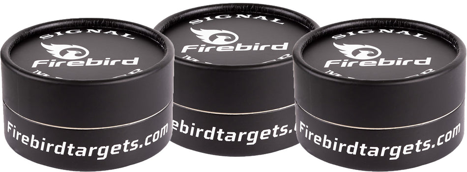 Firebird USA SMG Universal Firearm Green Signal Marker 65mm Reactive Target 3 Pack