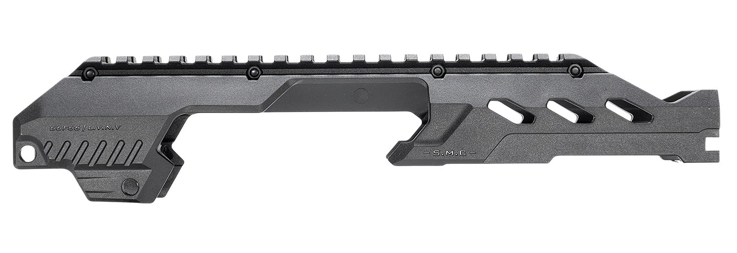 Strike Industries Black Steel SMC Charlie Top Rail Compatible w/ P320 Extended CH