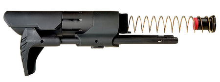 Strike Industries Black Ambidextrous PDW Stock