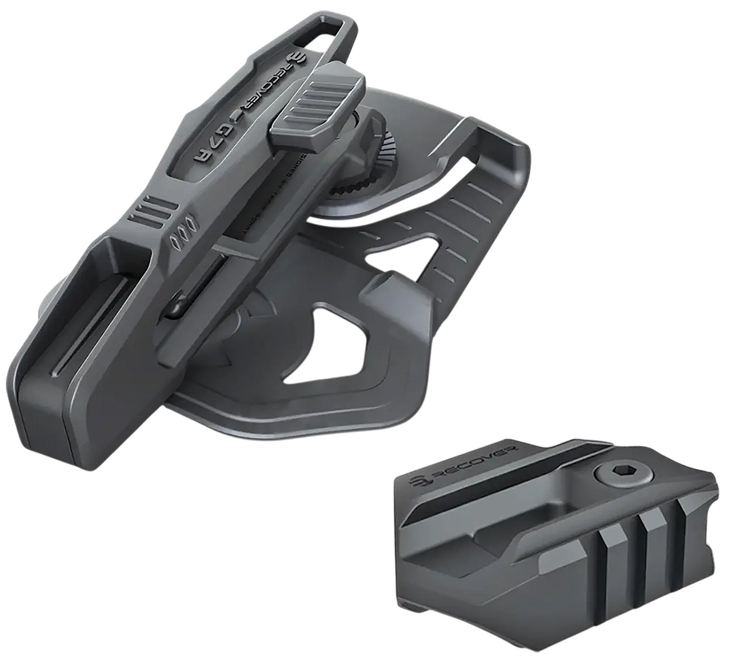 Recover Tactical Active Retention Holster G7A Black Left Hand Configuration