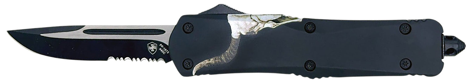 Templar Knife Gen II Saddle Blanket Slim OTF Tanto 3.43" 440C Stainless Blade, Red Aluminum Handle with Pocket Clip and Glass Breaker
