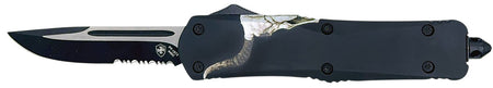 Templar Knife Gen II Saddle Blanket Slim OTF Tanto 3.43" 440C Stainless Blade, Red Aluminum Handle with Pocket Clip and Glass Breaker
