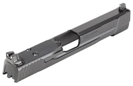 S&W 14568 M&P9 M2.0 Serrated Black Optic-Cut Slide Assembly for 5" Barrel Pistols