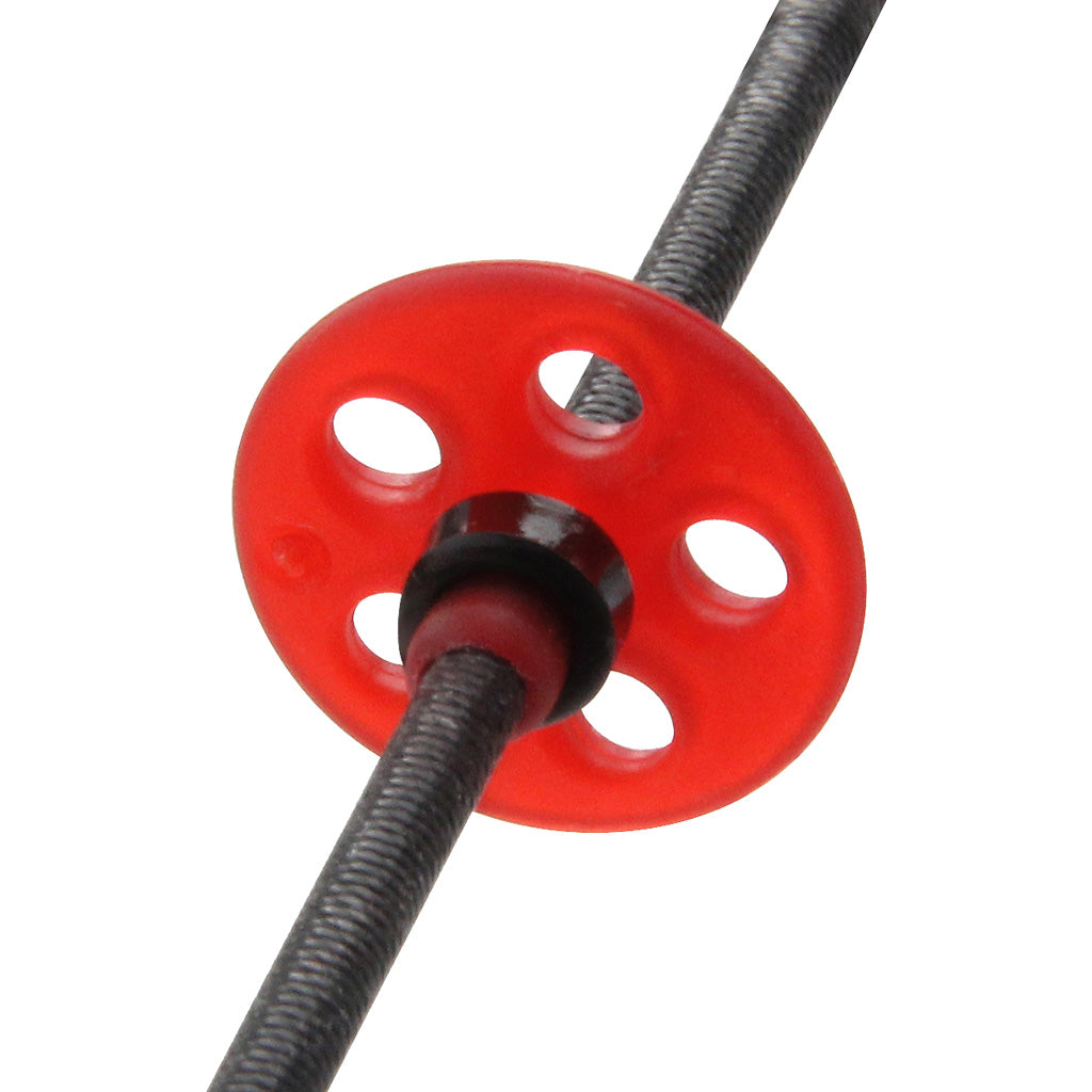 Saunders Kiss-XL Soft Plastic Kisser Button 11/16 in. Black