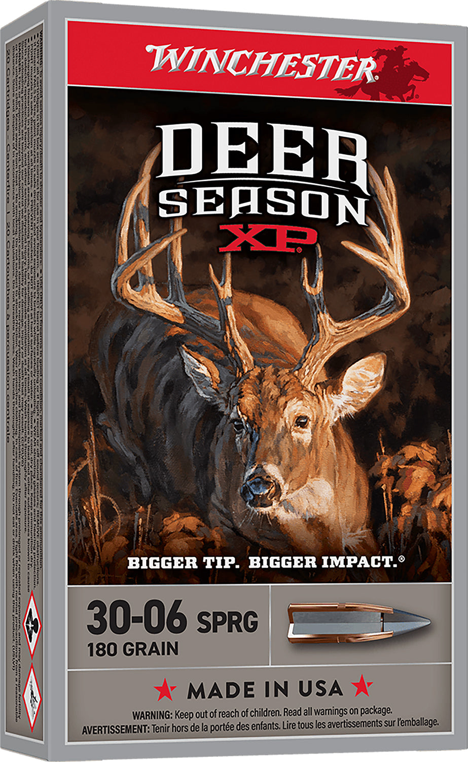 Winchester DEER SEASON XP .30-06 Springfield 180 grain Polymer Tip ammunition