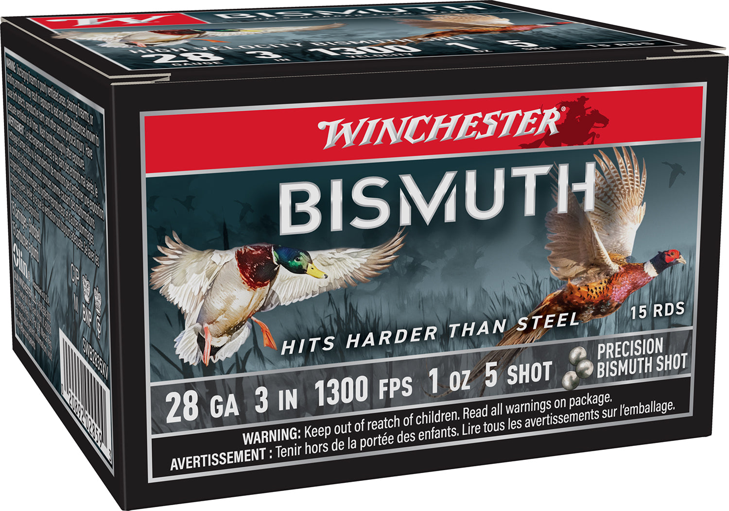 Winchester  Shotgun Ammo 28 Gauge 3 in 1 oz #5