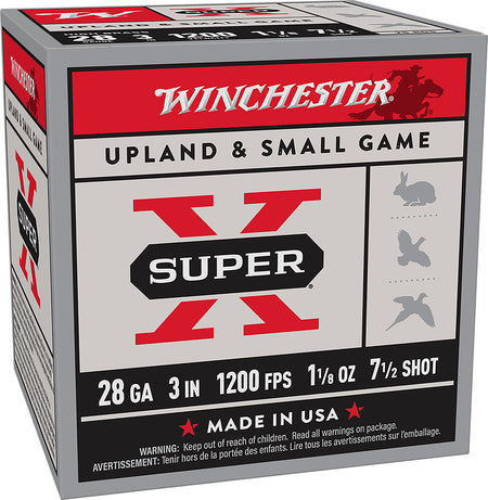 Winchester  Shotgun Ammo 28 Gauge 3 in 1-1/8 oz #7.5