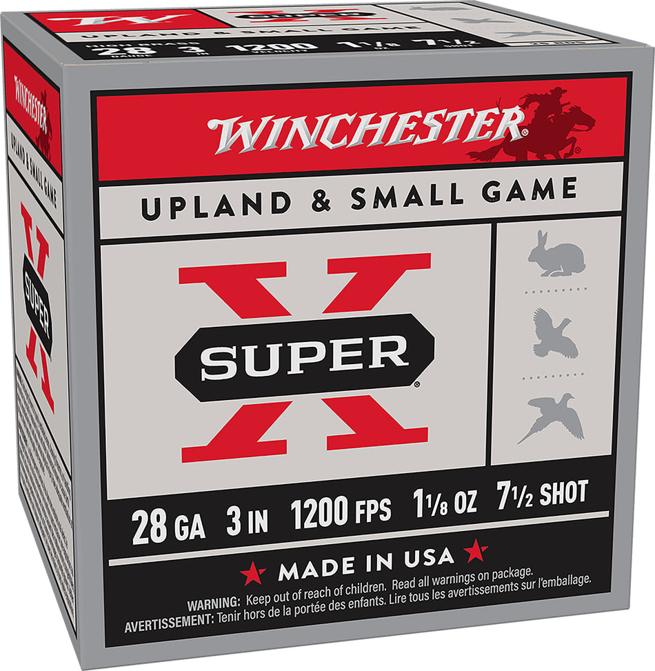 Winchester  Shotgun Ammo 28 Gauge 3 in 1-1/8 oz #7.5