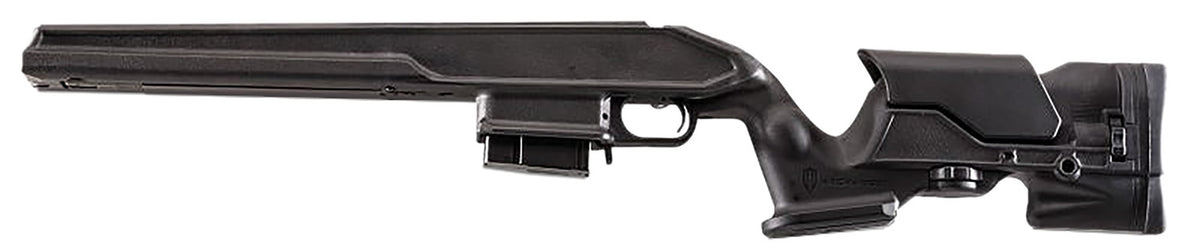 Archangel AA1500 Fixed Black Synthetic Pillar Bedded Precision Rifle Stock Adjustable Cheek Riser Howa 1500 Weatherby Vanguard