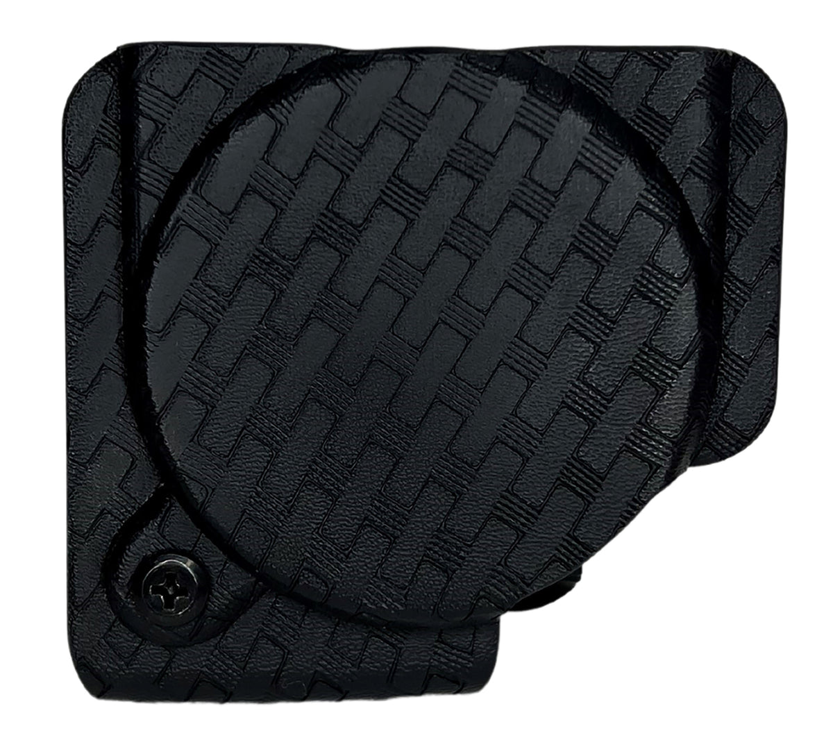 High Speed Gear Dip Can Kydex Carrier Black Basketweave with Adjustable Retention