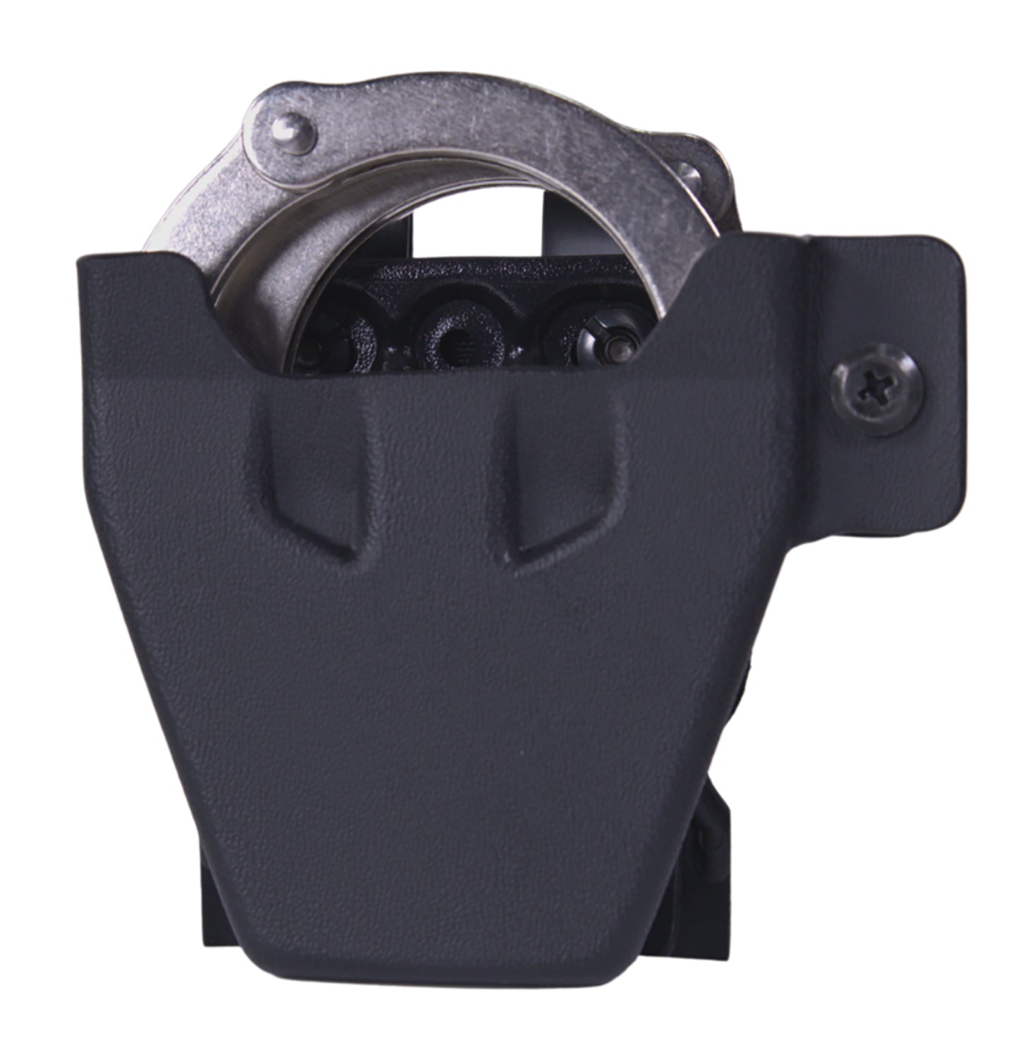 High Speed Gear 42DCSCBK Chained H-Cuff Handcuff Pouch Black Universal Clip