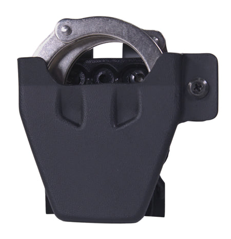 High Speed Gear 42DCSCBK Chained H-Cuff Handcuff Pouch Black Universal Clip