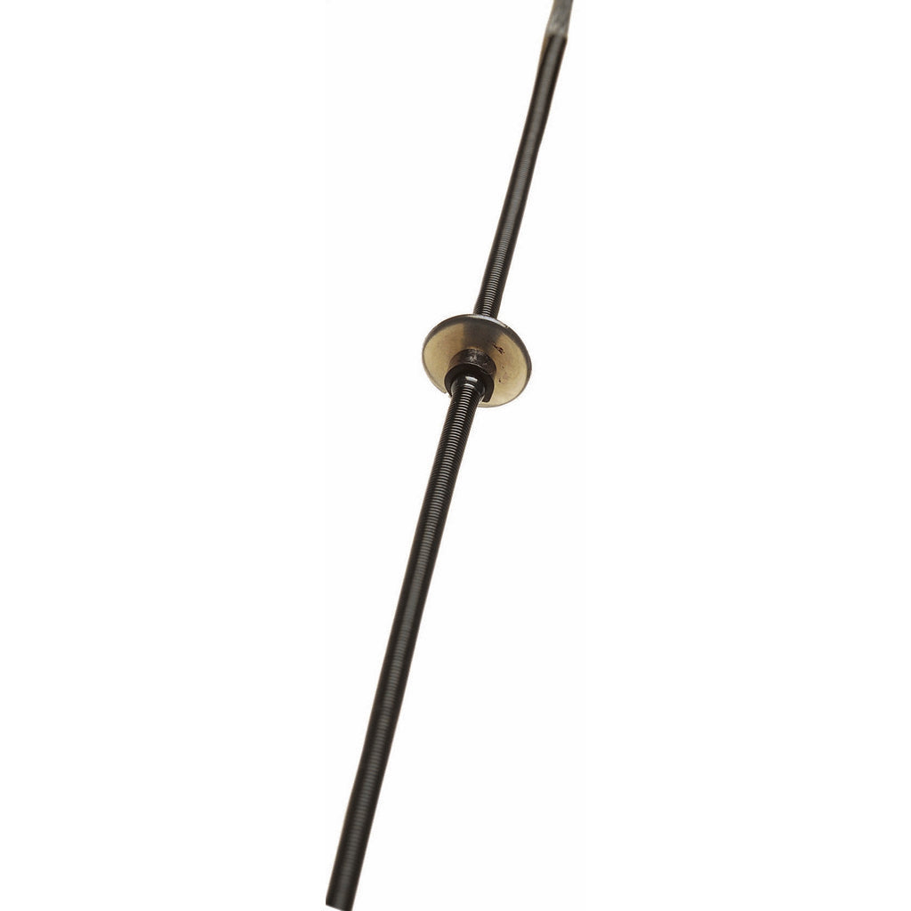 Saunders Kiss-X Black Kisser Button with Locking Rings 1/2 in.