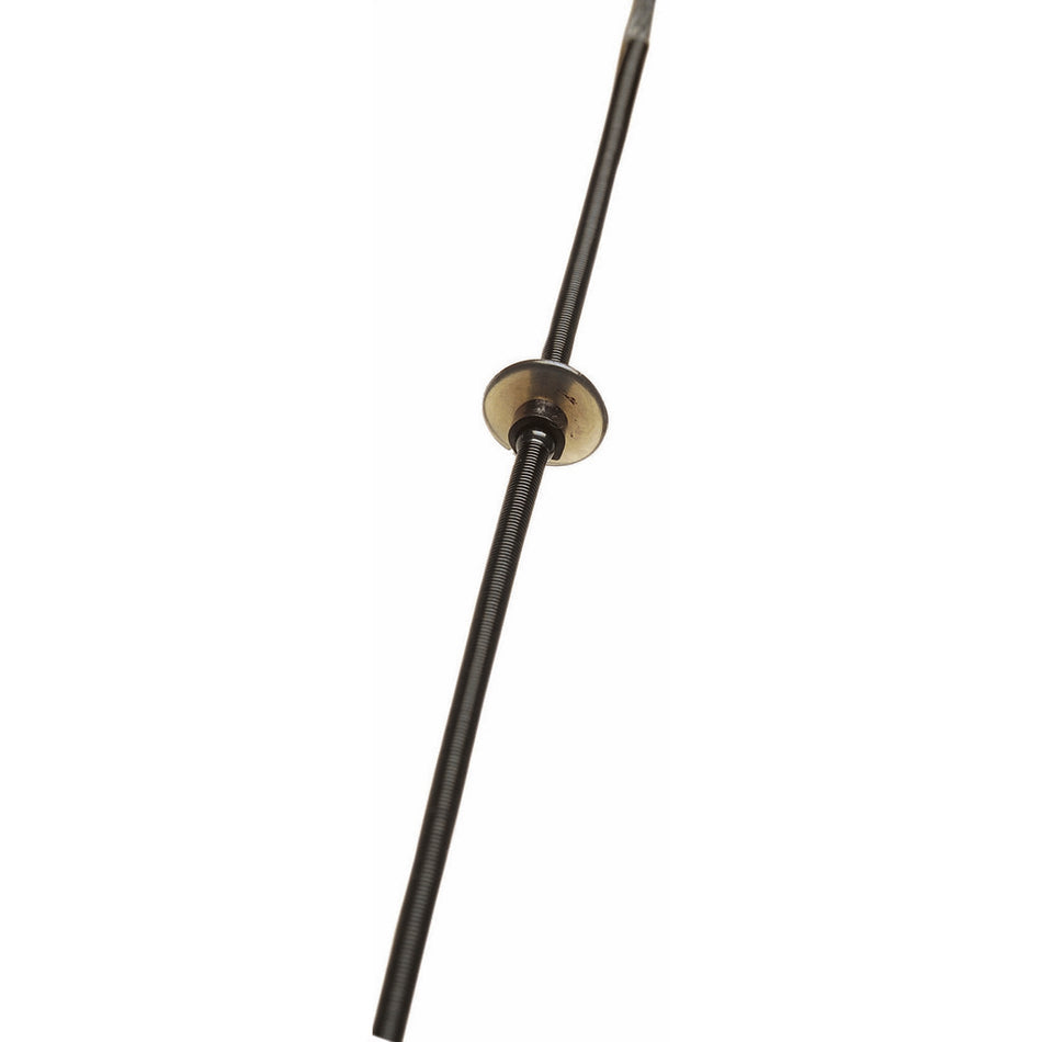 Saunders Kiss-X Black Kisser Button with Locking Rings 1/2 in.