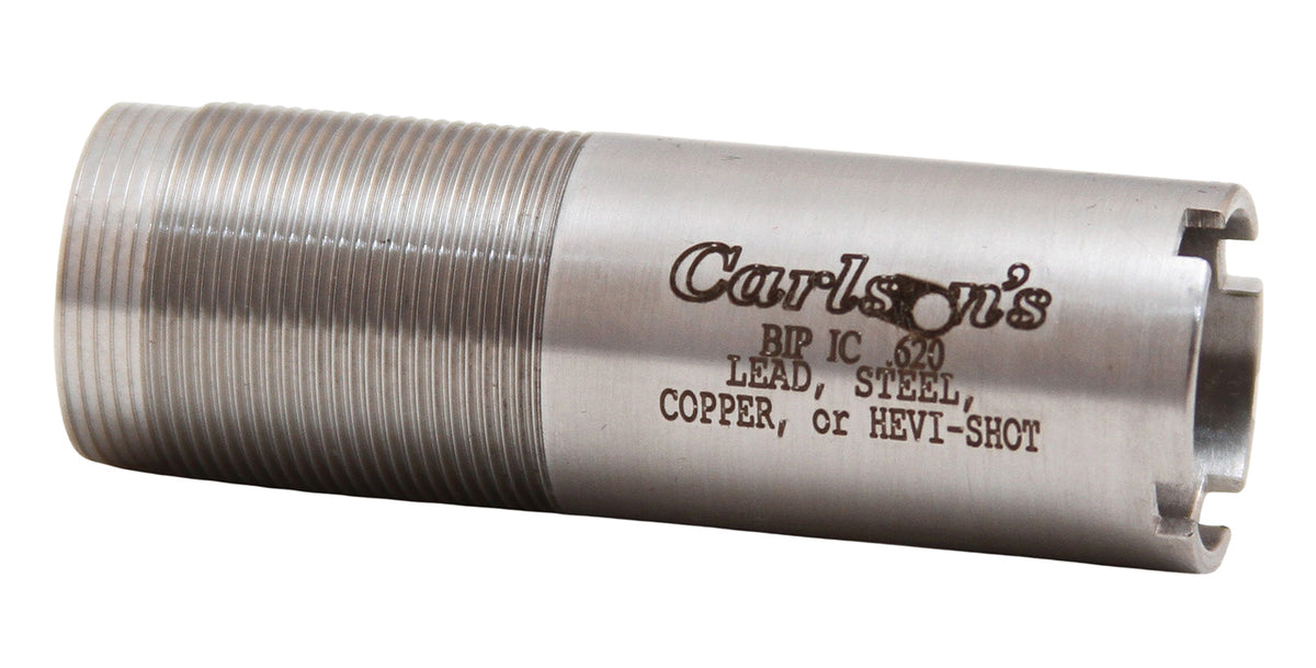 Carlson's Choke Tube Browning 20 Gauge Improved Cylinder Stainless Flush Fit