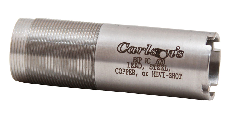 Carlson's Choke Tube Browning 20 Gauge Improved Cylinder Stainless Flush Fit