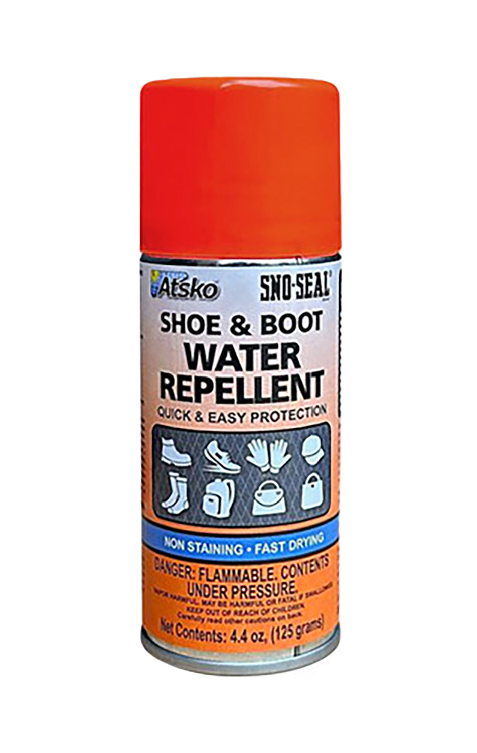 Atsko Shoe Boot Water Repellent Aerosol Treatment 4 oz