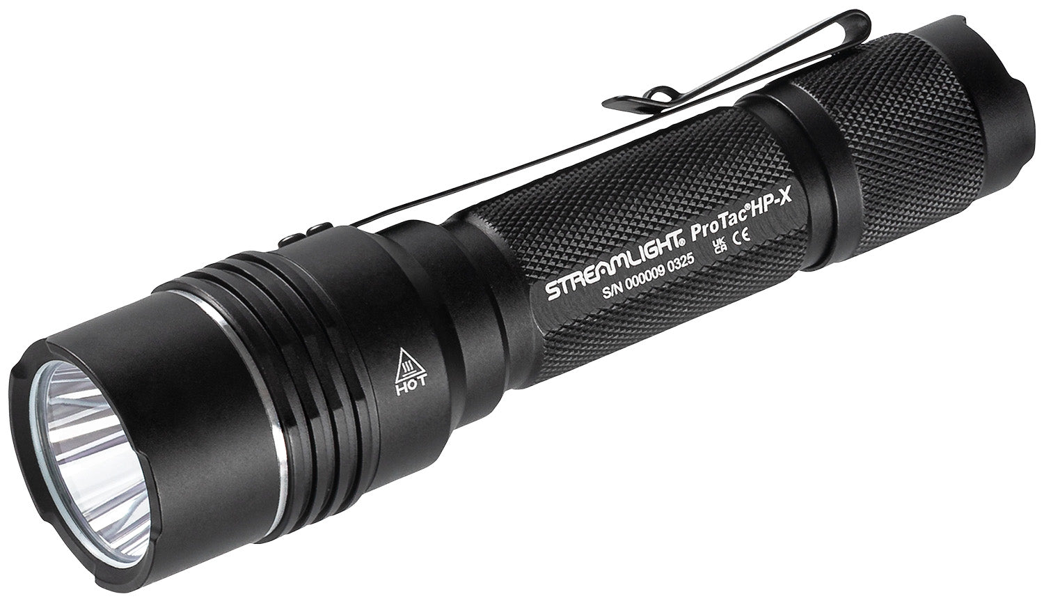 Streamlight ProTac HP-X Black 45/240/800 Lumens Flashlight Model 89022 648-Meter Beam