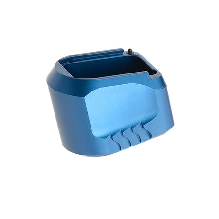 Tyrant Designs CNC M&P Full-Size 5-Round Magazine Extension Blue Aluminum TDMPMAGEXFSBLUE
